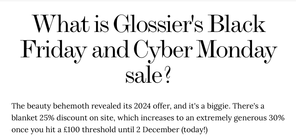 Elle magazine feature